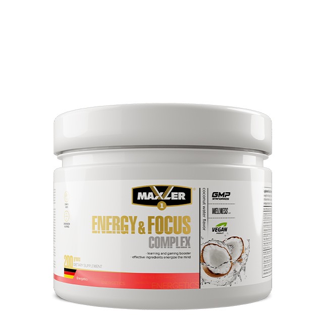 Maxler Energy and Focus Complex, 200 г — купить по низкой цене